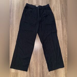 Abercrombie & Fitch Black LINEN Pants